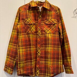 L.L. Bean Katahdin Performance Flannel Shirt Men’s M – Fall Plaid (NWT)